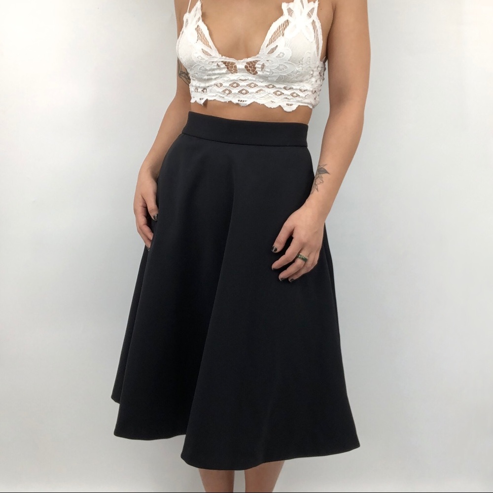 Banana Republic | Black A-Line Skirt